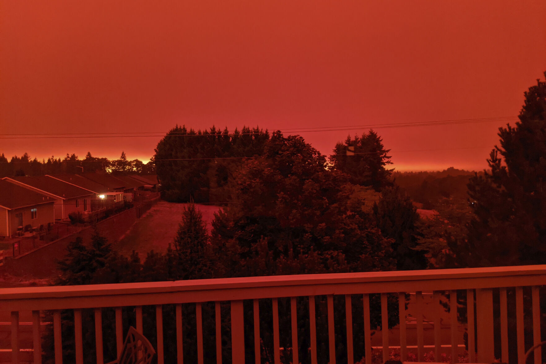 Northwest Wildfires Smoky Skies